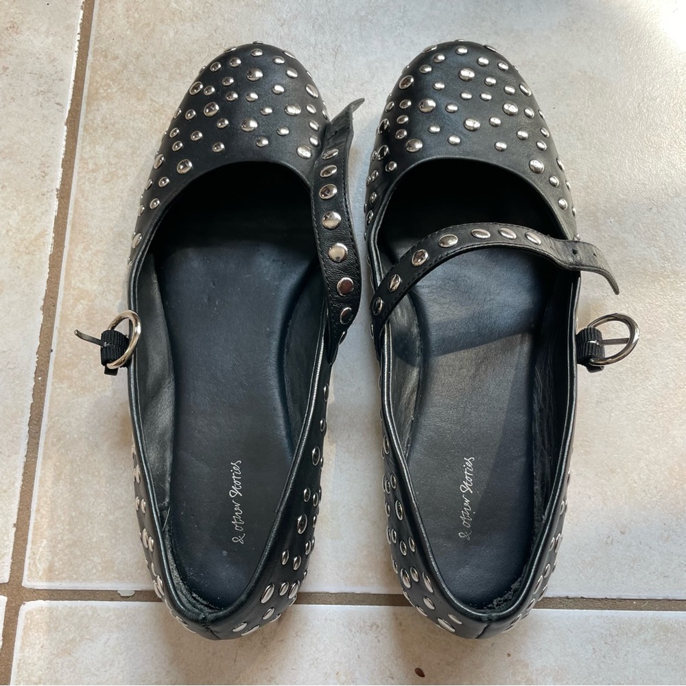 Other stories studded black Mary Jane’s
